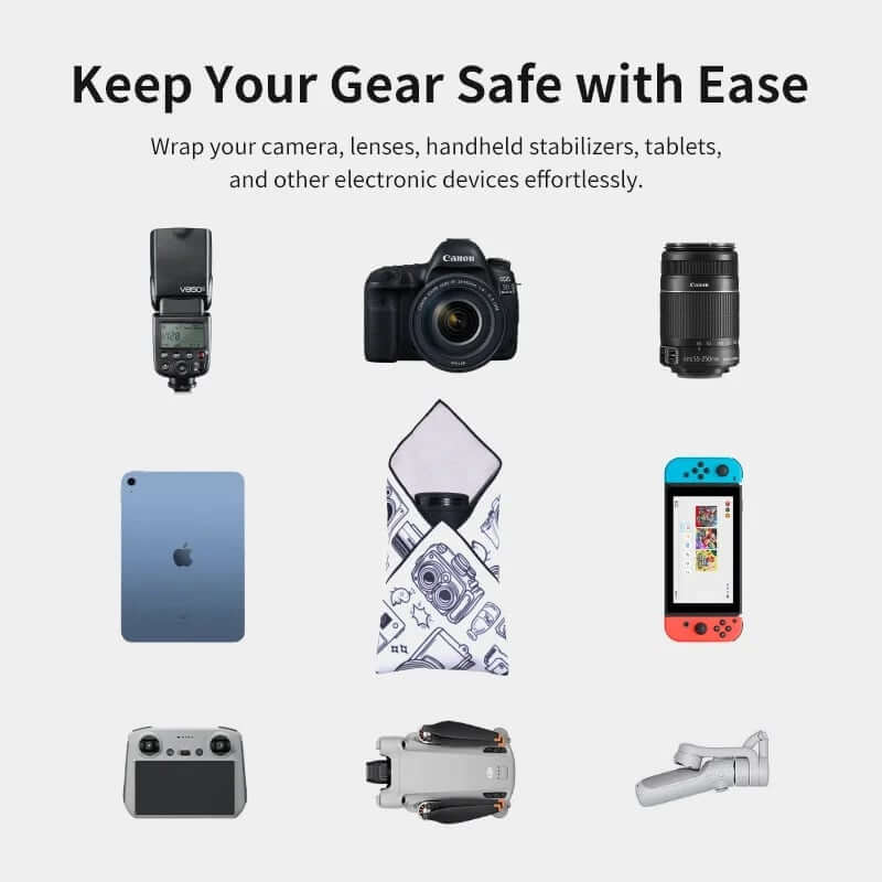 ผ้าเช็ดเลนส์ ULANZI C069 ขนาด 45*45 ซม. หลากสี