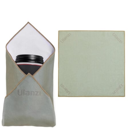 ผ้าเช็ดเลนส์ ULANZI CM009 ขนาด 45*45 ซม. สีเขียว_0