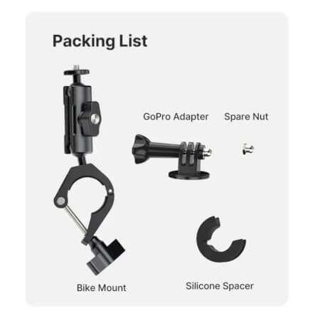 แคลมป์แบบหนีบ ULANZI CM025 สำหรับ GOPRO สีดำ_5