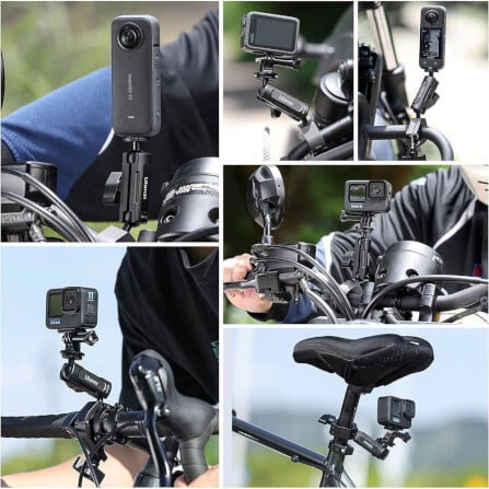 แคลมป์แบบหนีบ ULANZI CM025 สำหรับ GOPRO สีดำ_6