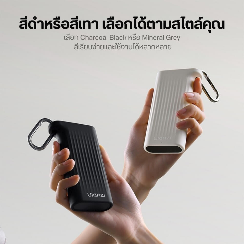 เคสเก็บซิมการ์ด ULANZI CR2 ขนาดพกพา สีเทา
