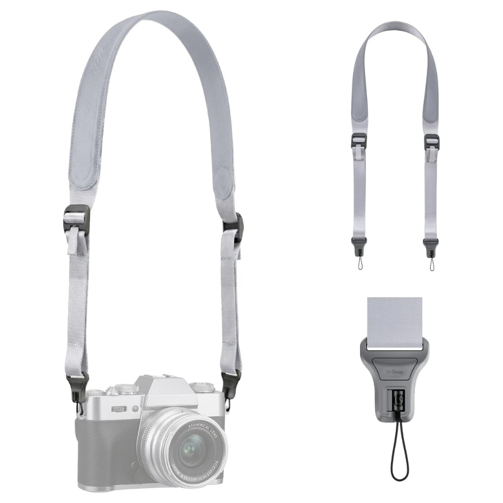 สายสะพายกล้อง ULANZI CSS1 U-SNAP ระบบ QUICK RELEASE รองรับ 60KG สีเงิน_11