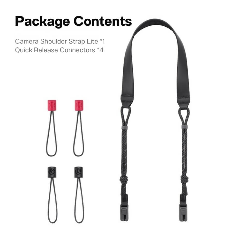 สายคล้องกล้อง ULANZI CSS2 ระบบ U-SNAP QUICK RELEASE สีดำ