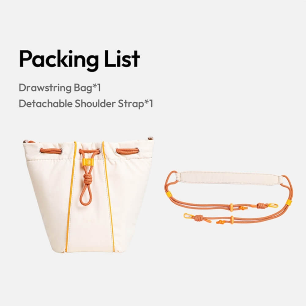 กระเป๋ากล้อง ULANZI DS01 ขนาดความจุ 8.7 ลิตร สีครีม