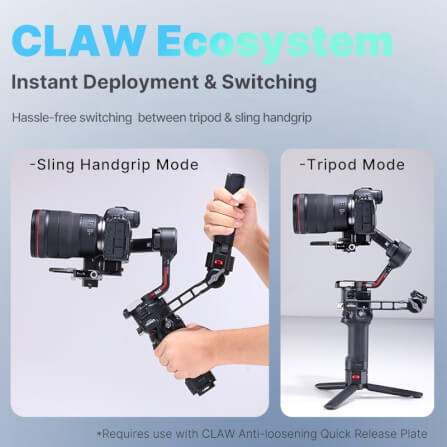 ด้ามจับไม้กันสั่น ULANZI EG03 ระบบ NATO MOUNT ขนาดพกพา สีดำ_2