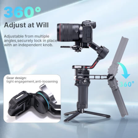 ด้ามจับไม้กันสั่น ULANZI EG03 ระบบ NATO MOUNT ขนาดพกพา สีดำ_3