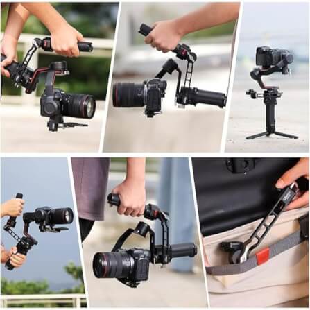 ด้ามจับไม้กันสั่น ULANZI EG03 ระบบ NATO MOUNT ขนาดพกพา สีดำ_7