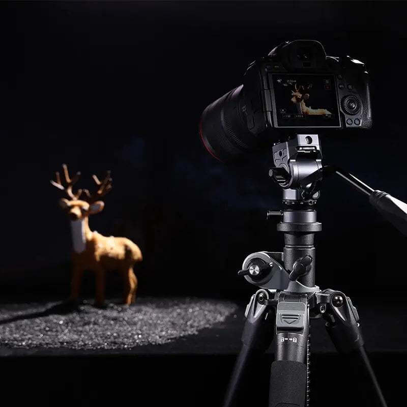 หัวบอลต่อขาตั้งกล้อง ULANZI EH12 ระบบ F38 ขนาดพกพา สีดำ