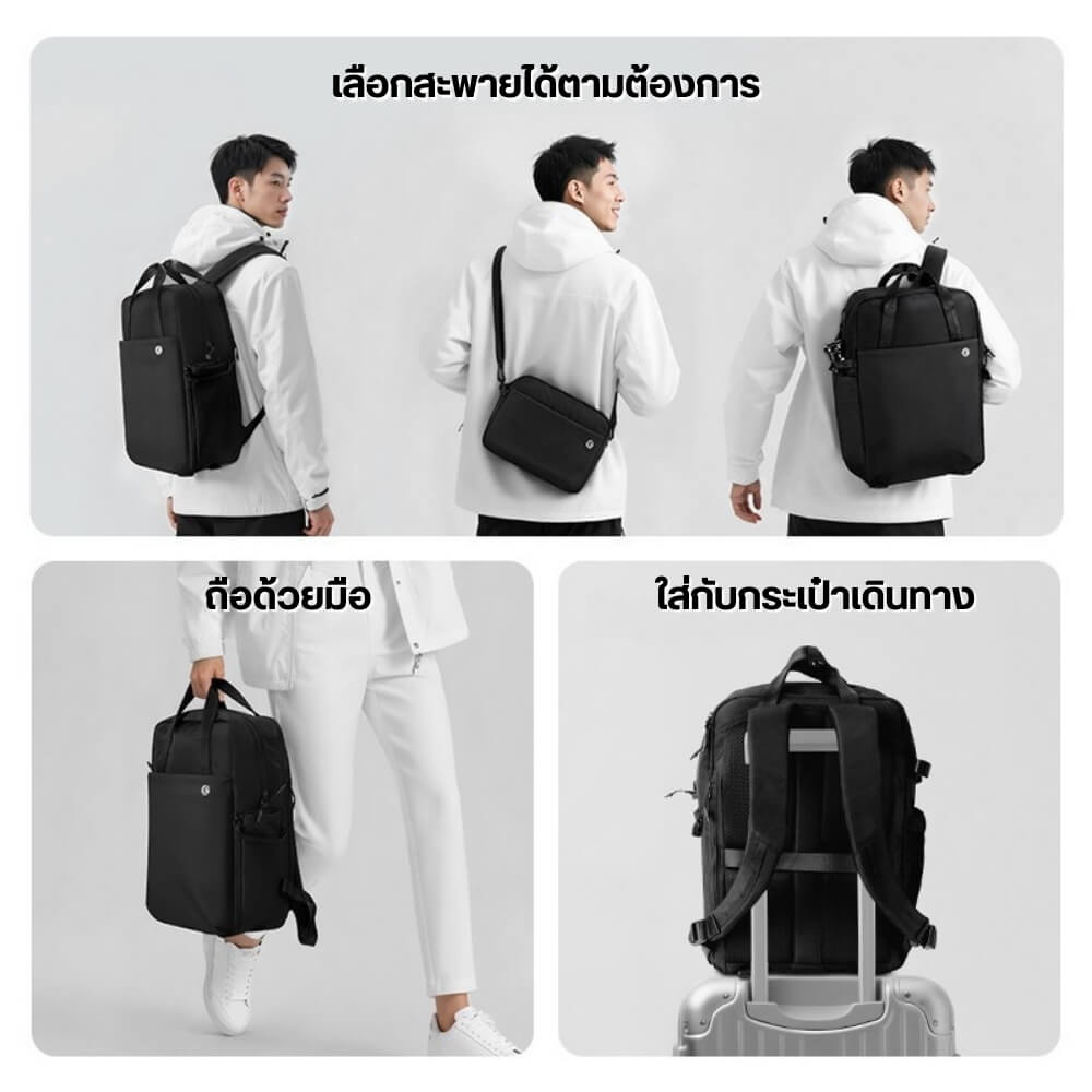 กระเป๋าเป้กล้อง ULANZI F08 ขนาดความจุ 20 ลิตร สีดำ_4