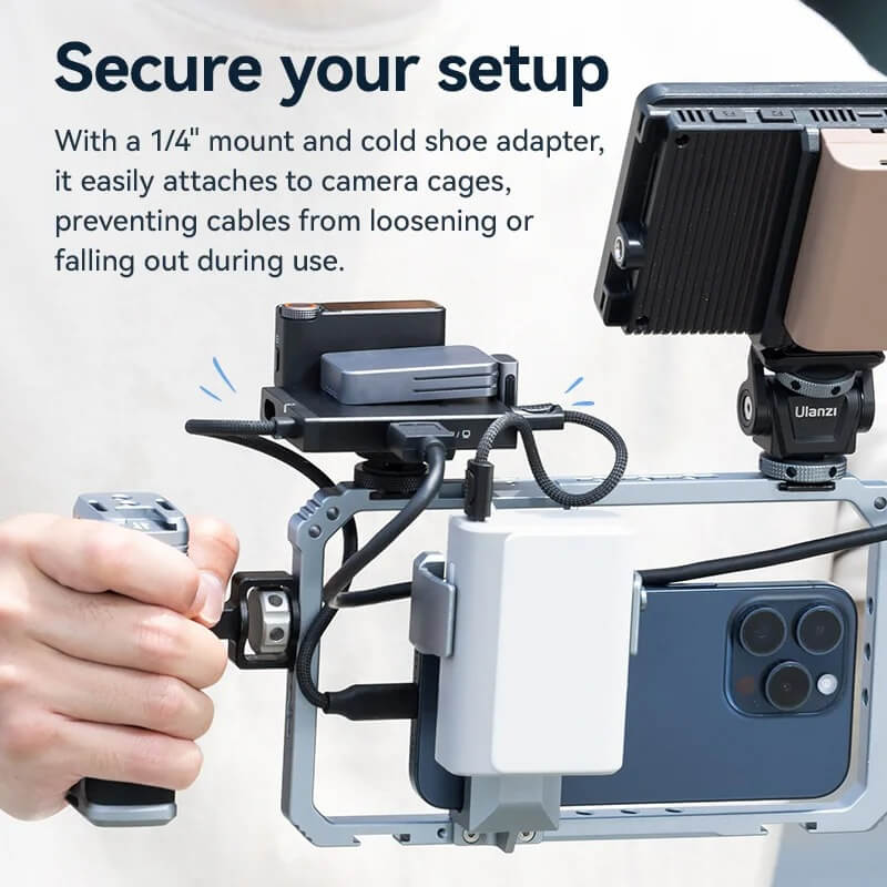 ฮับมือถือ ULANZI H1 แบบ 4-IN-1 USB-C ขนาดพกพา สีดำ_4