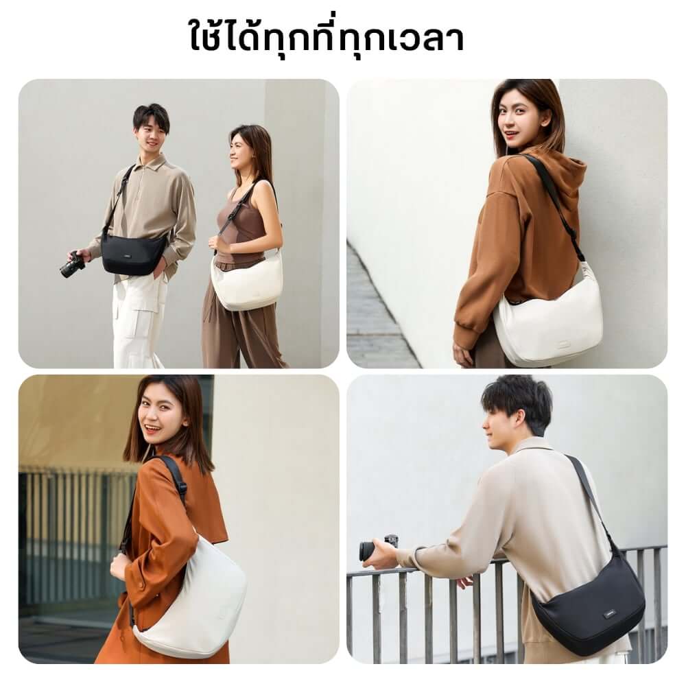 กระเป๋ากล้อง ULANZI HMN1 ขนาดความจุ 4 ลิตร สีดำ