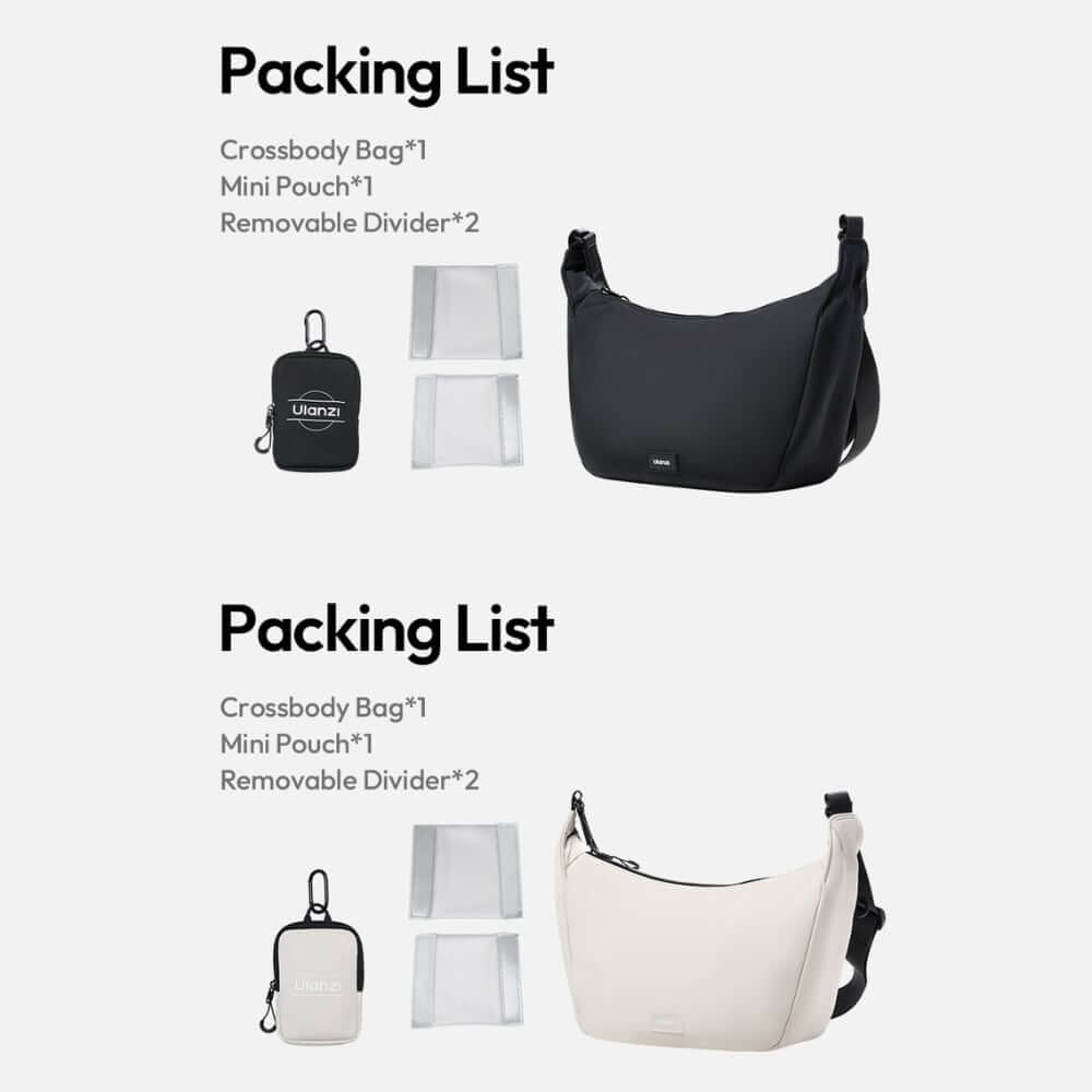 กระเป๋ากล้อง ULANZI HMN1 ขนาดความจุ 4 ลิตร สีดำ