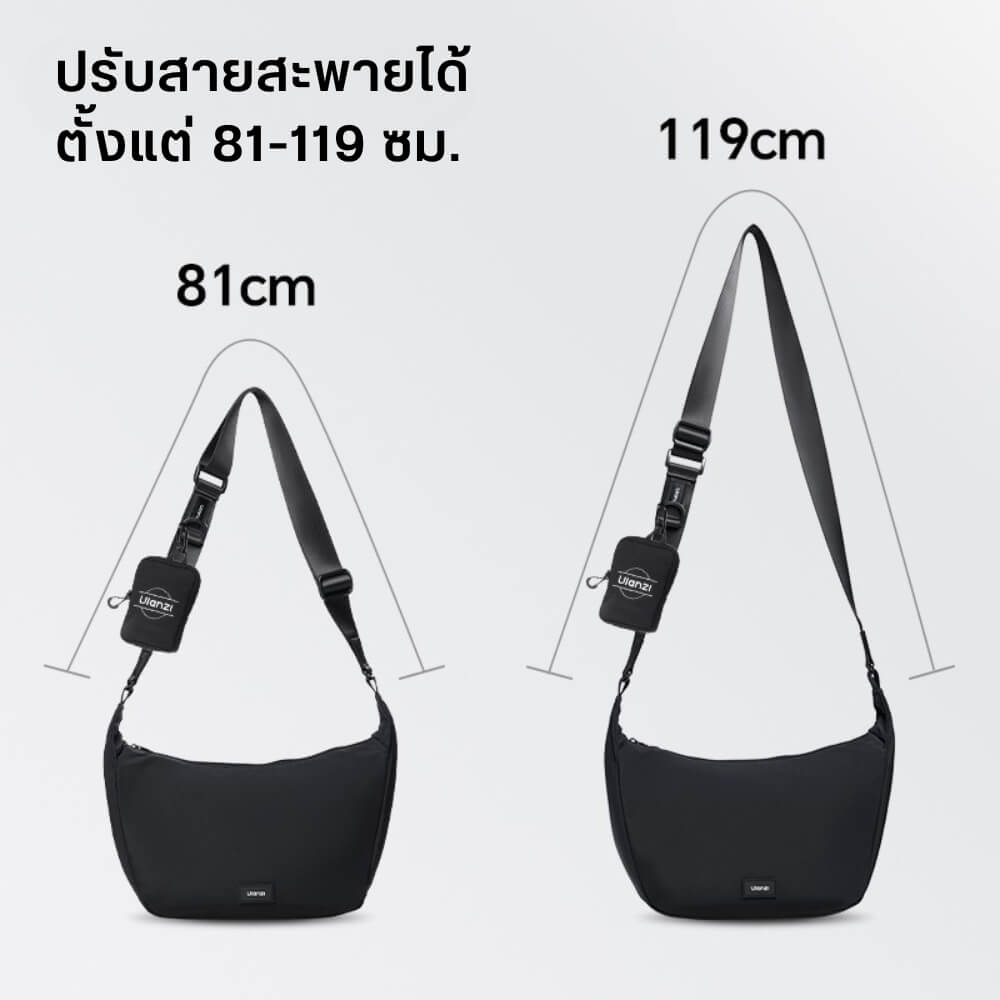 กระเป๋ากล้อง ULANZI HMN1 ขนาดความจุ 4 ลิตร สีดำ
