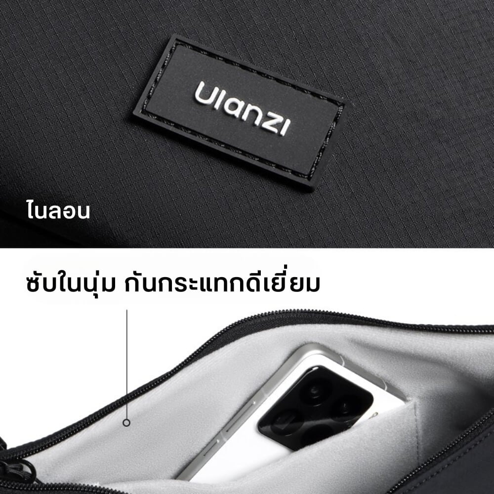 กระเป๋ากล้อง ULANZI HMN1 ขนาดความจุ 6 ลิตร สีดำ_7