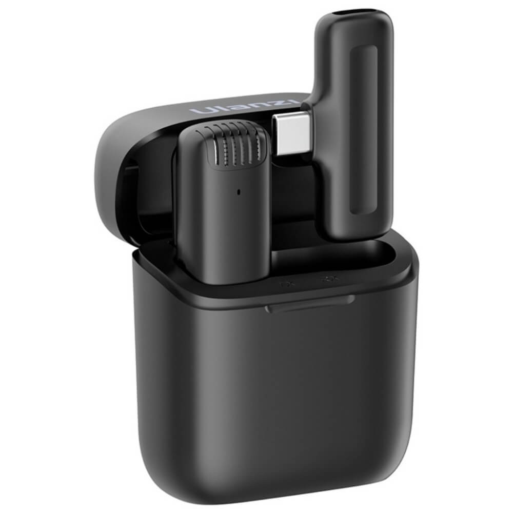 ไมโครโฟนไร้สาย ULANZI J11 ขนาดพกพา สีดำ_8