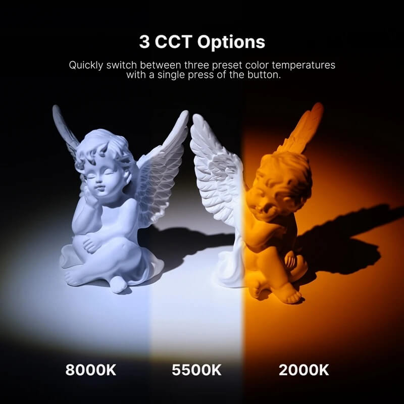 ไฟ LED วิดีโอ ไฟฉายถ่ายภาพ ULANZI LM07 ขนาดพกพา สีดำ_2