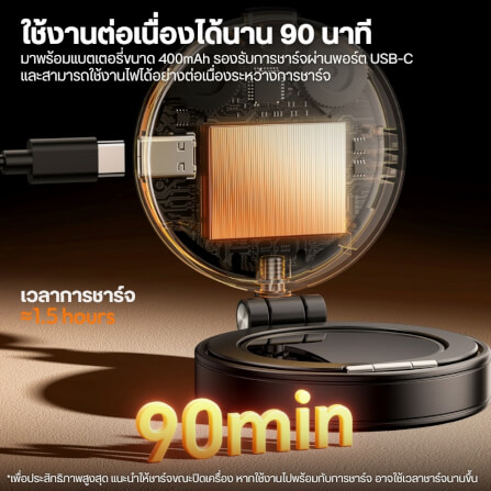 ไฟ LED อเนกประสงค์ ULANZI LM23 ขนาดพกพา สีดำ ไฟเซลฟี่สำหรับมือถือ MAGSEFE กระจกเซลฟี่ในตัว_7