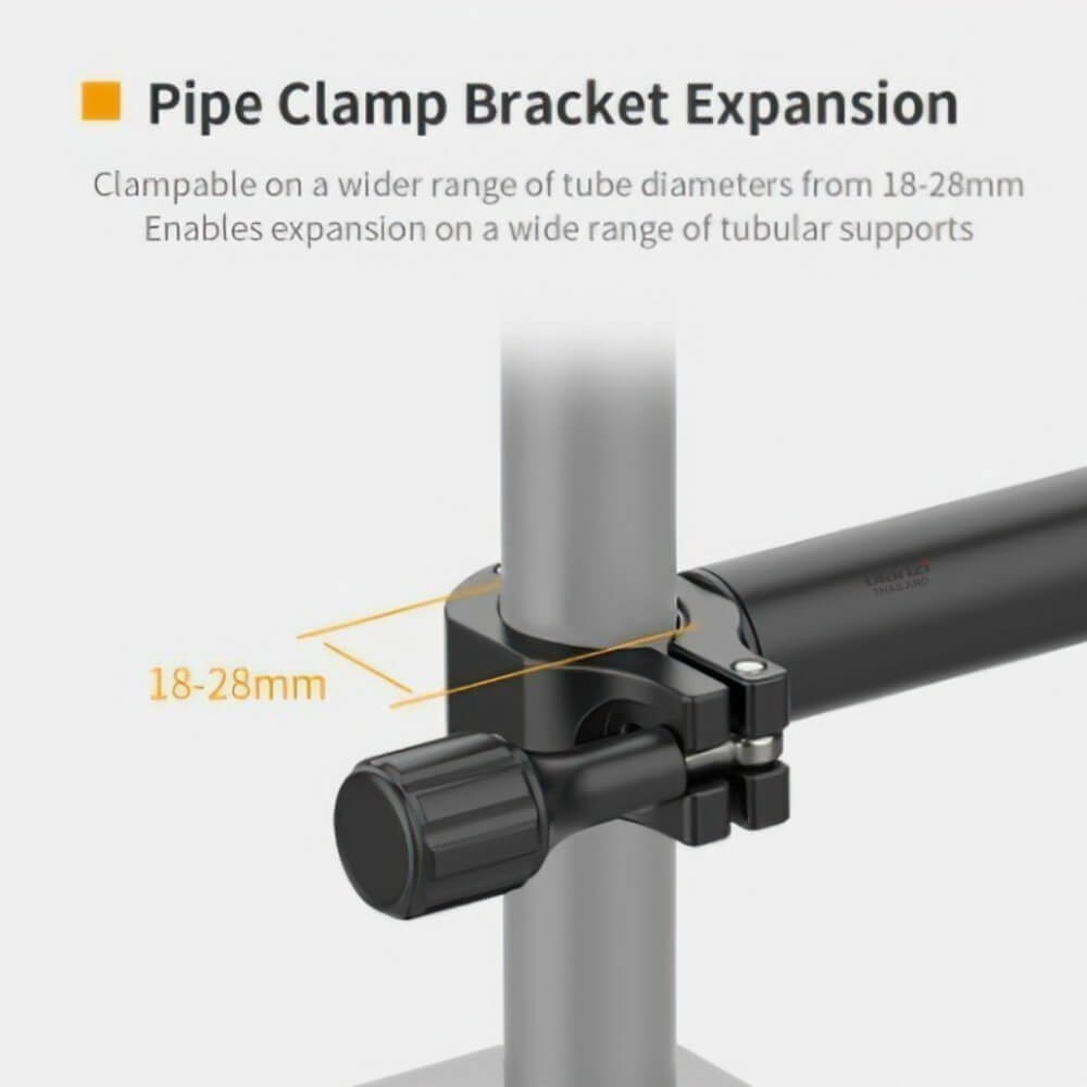 ขาตั้งกล้อง ULANZI VIJIM LS04 แบบหนีบโต๊ะ สำหรับ ไลฟ์ สตรีม สีดำ