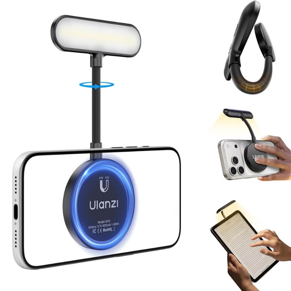 ไฟ LED อเนกประสงค์ ULANZI M10 ระบบ MAGSAFE ขนาดพกพา สีดำ_11