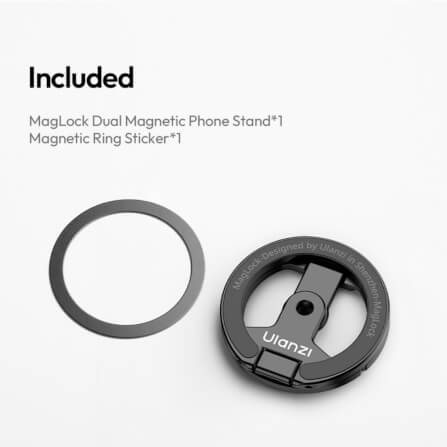 ขาตั้งมือถือ ULANZI MA02 ระบบ MAGLOCK ขนาดพกพา สีดำ_9