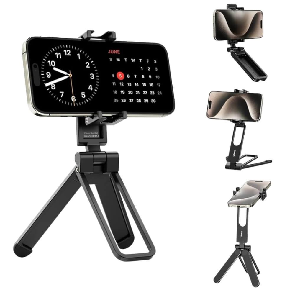 ขาตั้งมือถือ ULANZI MA26 พับเก็บได้ ขนาดพกพา สีดำ_0