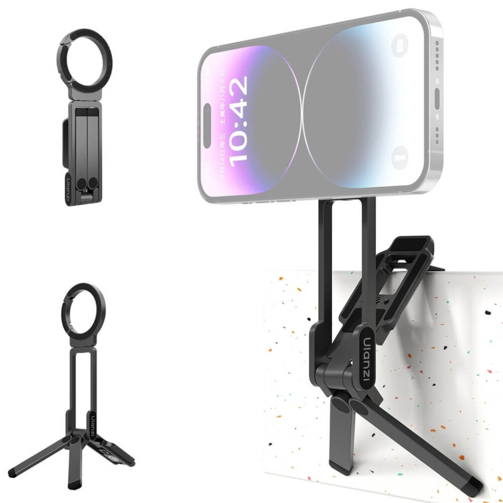 ขาตั้งมือถือ ระบบ MAGSAFE ULANZI MA38 ขนาดพกพา สีดำ_0