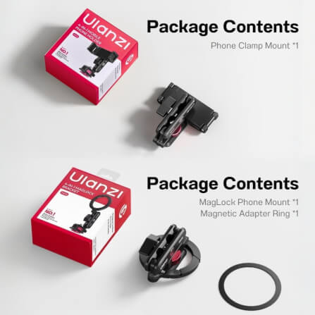 หัวจับมือถือ ULANZI MA56 แบบ MAGSAFE ขนาดพกพา สีดำ_7