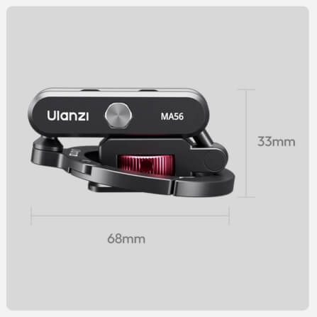 หัวจับมือถือ ULANZI MA56 แบบ MAGSAFE ขนาดพกพา สีดำ_8