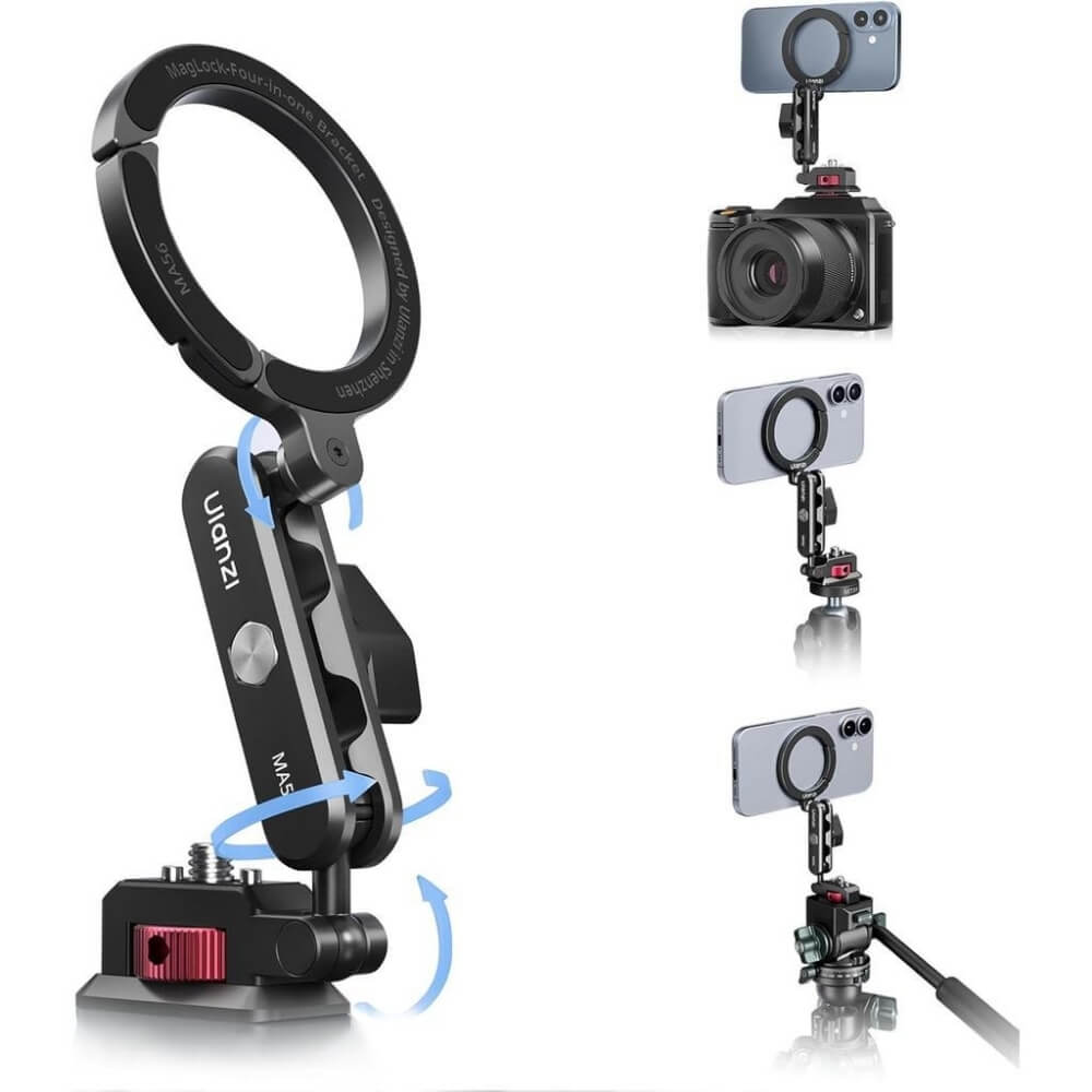 หัวจับมือถือ ULANZI MA56 แบบ MAGSAFE ขนาดพกพา สีดำ_9