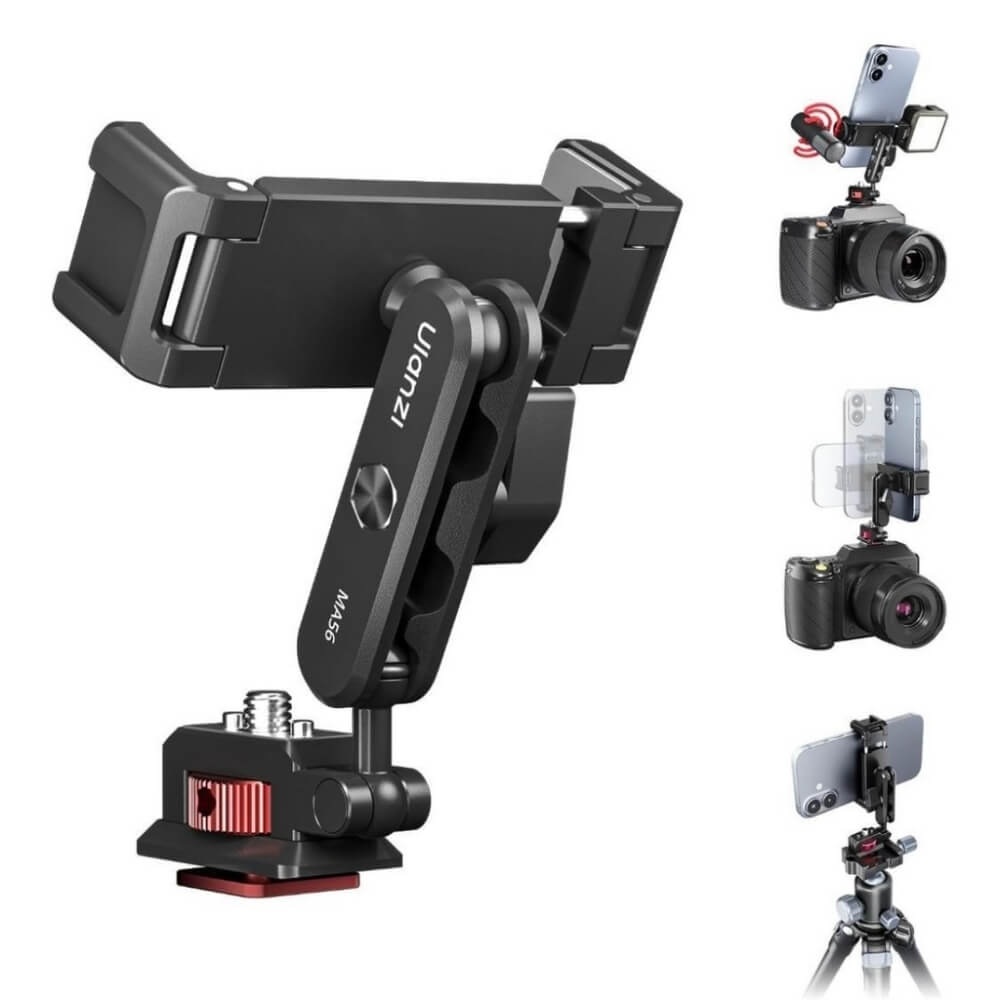 หัวจับมือถือ ULANZI MA56 แบบ PHONE CLAMP ขนาดพกพา สีดำ_11
