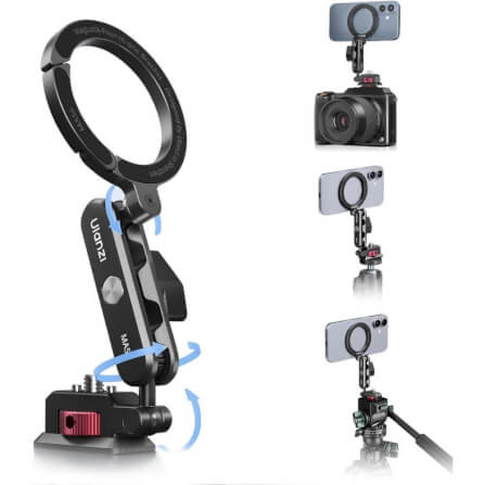 หัวจับมือถือ ULANZI MA56 แบบ MAGSAFE ขนาดพกพา สีดำ_0