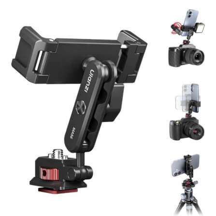 หัวจับมือถือ ULANZI MA56 แบบ PHONE CLAMP ขนาดพกพา สีดำ_0