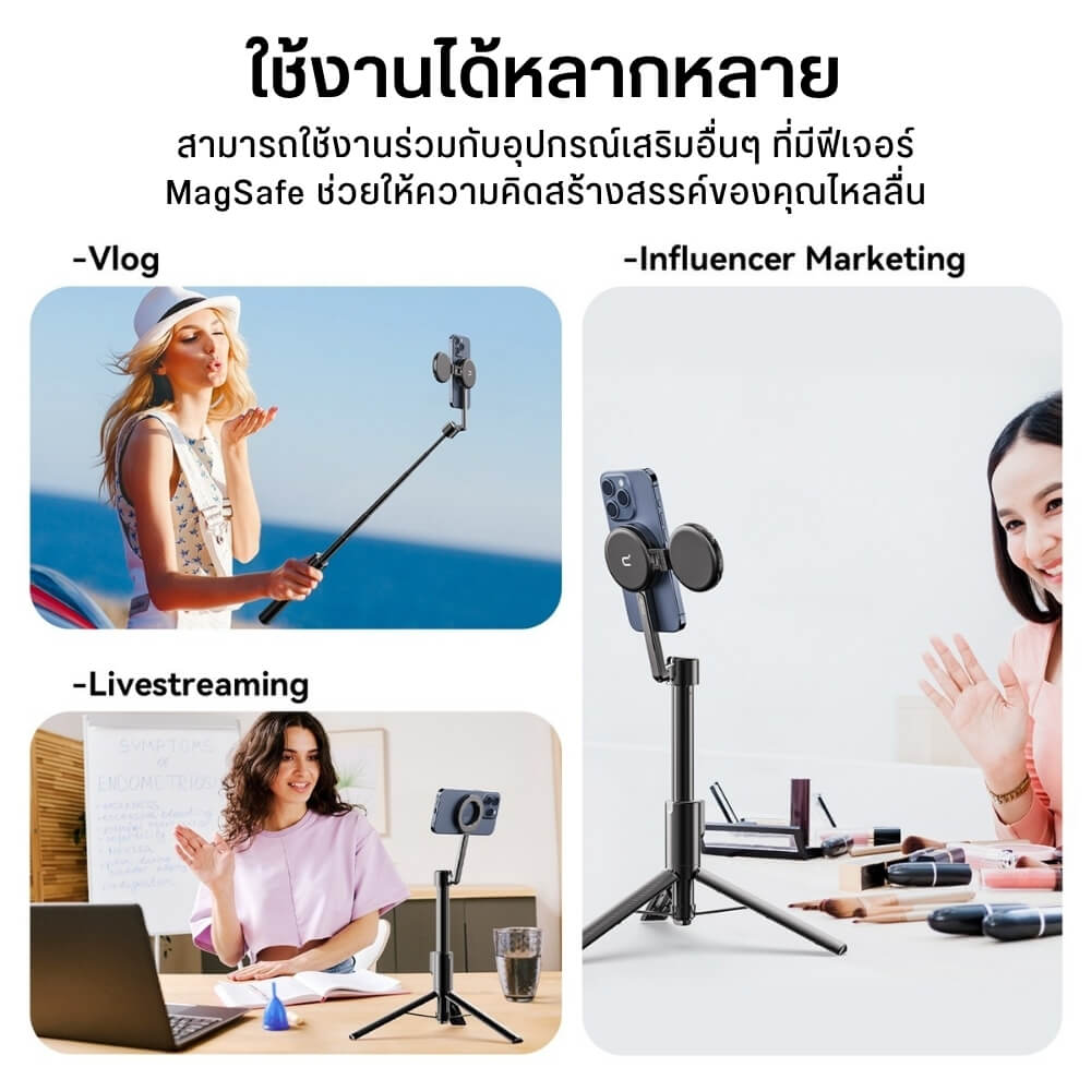 ขาตั้งมือถือ ULANZI MG003 ขนาดพกพา สีดำ