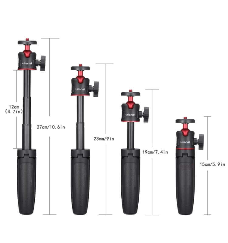 ขาตั้งมือถือ ULANZI MT08 ขนาดพกพา สีดำ