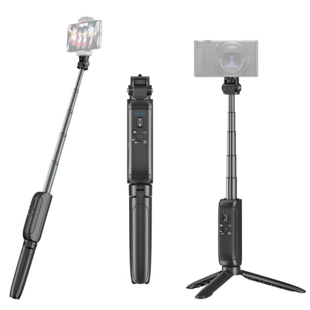 ขาตั้งมือถือ ULANZI MT40 ขนาดพกพา พร้อมรีโมท สีดำ_0