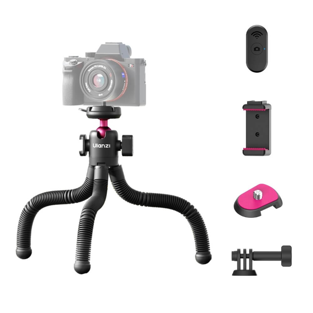 ขาตั้งกล้อง ขาตั้งมือถือ ULANZI MT91 แบบหนวดหมึก ขนาดพกพา สีดำ_11