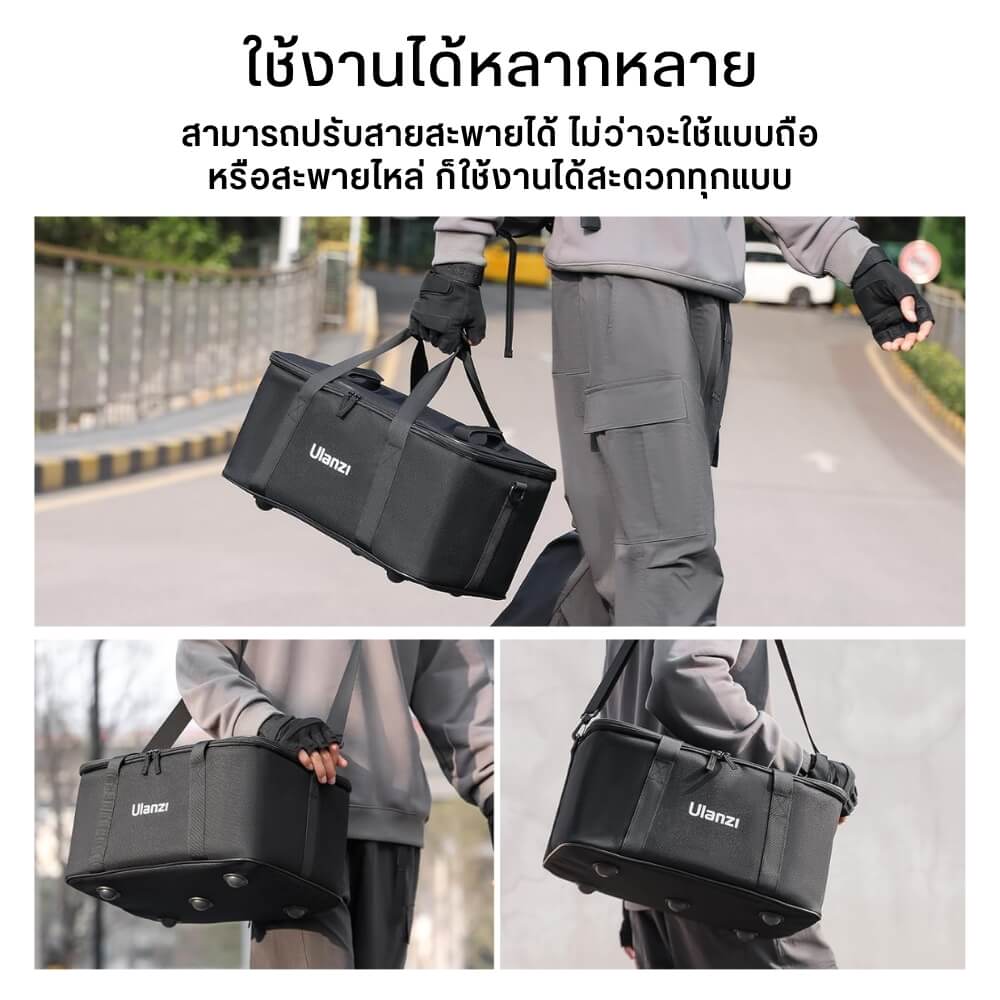 กระเป๋าอเนกประสงค์ ULANZI OM01 ขนาดพกพา สีดำ