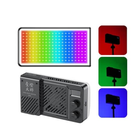 ไฟ LED อเนกประสงค์ ULANZI P40 RGB ขนาดพกพา สีดำ_0