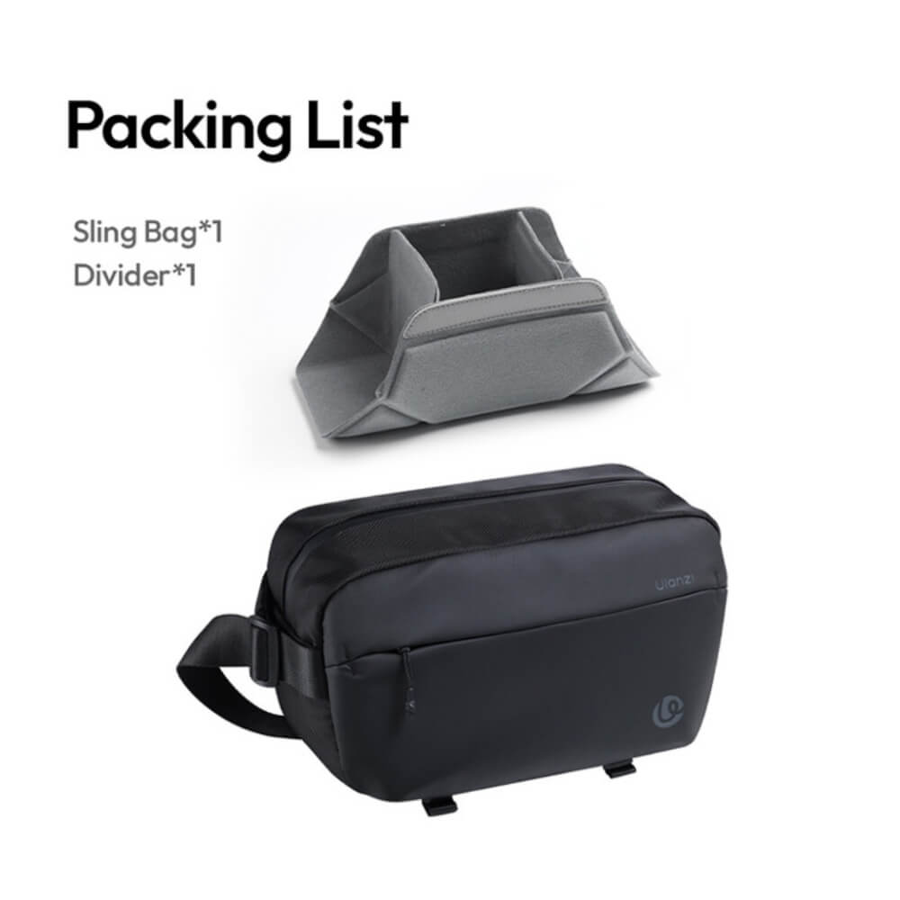 กระเป๋าอเนกประสงค์ ULANZI PB038 ขนาดความจุ 10 ลิตร สีดำ