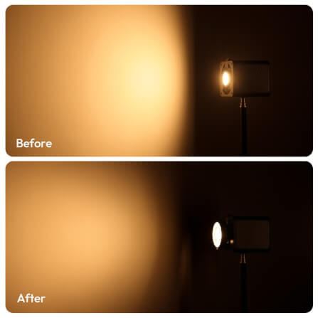 เลนส์รวมแสง ULANZI PJ2 ระบบ MINI BOWENS MOUNT สำหรับไฟ MINI COB ขนาดพกพา สีดำ_4