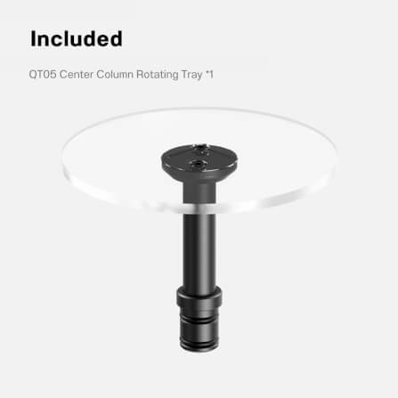 ถาดถ่ายภาพ ULANZI QT05 ระบบ QUICK RELEASE หมุน 360° ขนาดพกพา สีดำ_6