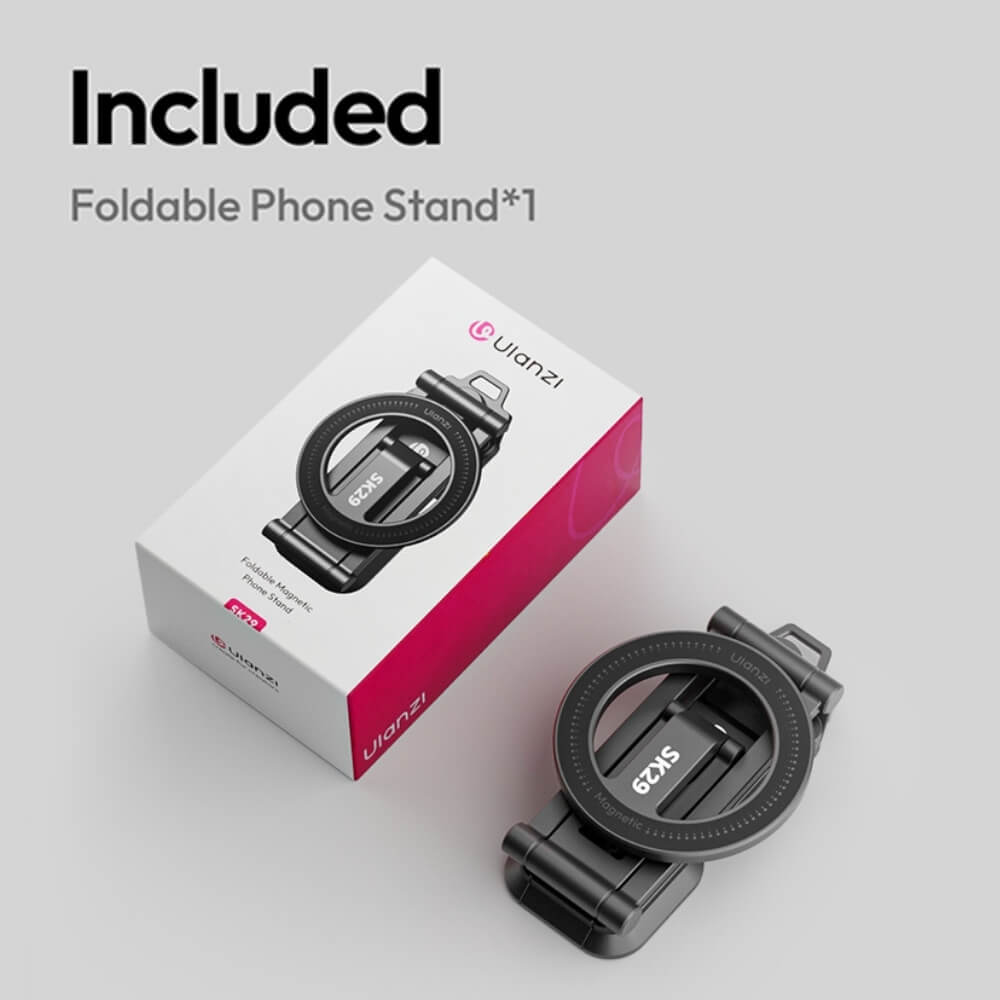 ขาตั้งมือถือ ULANZI SK29 ระบบ MAGSAFE ขนาดพกพา สีดำ