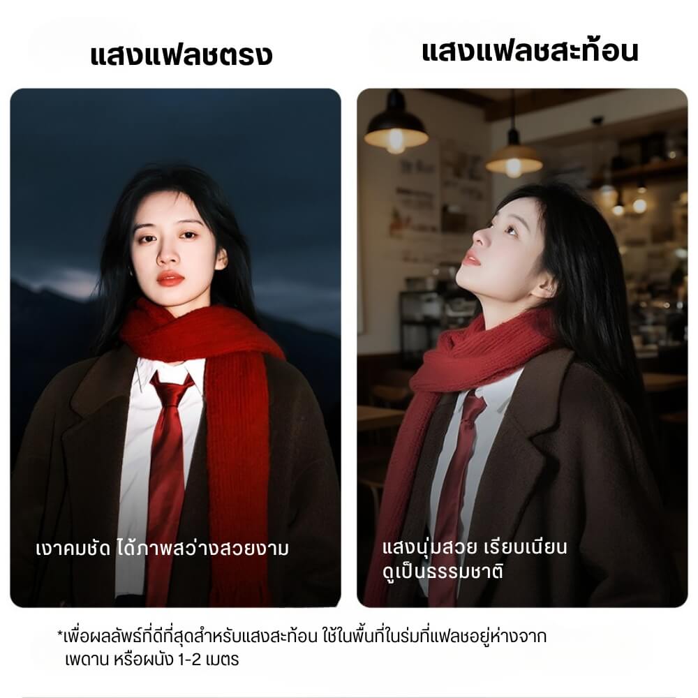 แฟลชกล้อง ULANZI SL03 ขนาดพกพา สีดำ