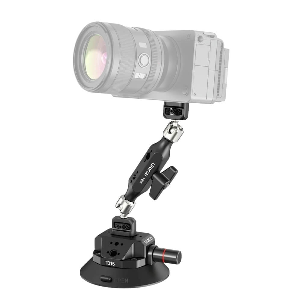 ขาตั้งกล้องแบบสูญญากาศ ULANZI TB15 ระบบ VACUUM PUMP สีดำ