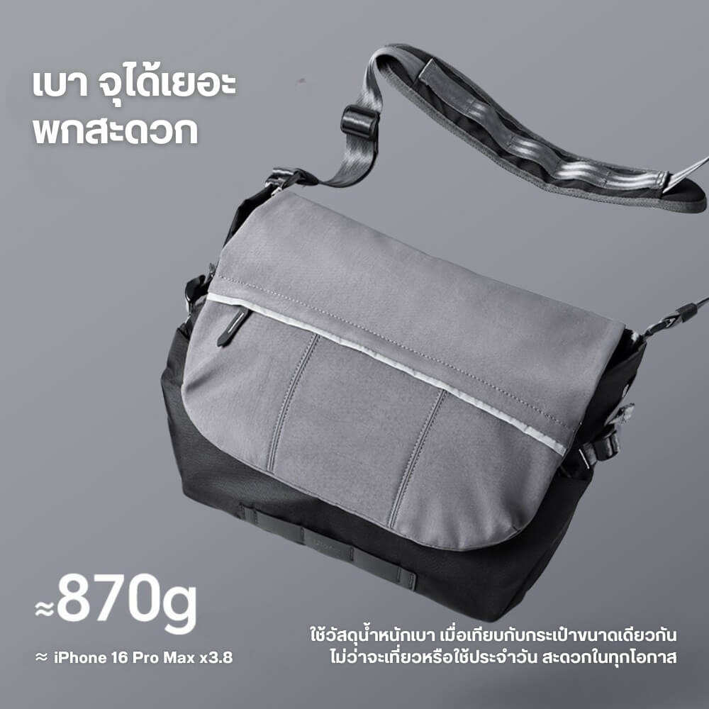 กระเป๋ากล้อง ULANZI TE88 ขนาดความจุ 15 ลิตร สีดำเทา