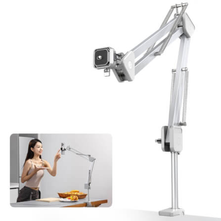 ขาตั้งกล้อง ULANZI TH04 แบบหนีบโต๊ะ ระบบปลดเร็ว UKA สีขาว_0