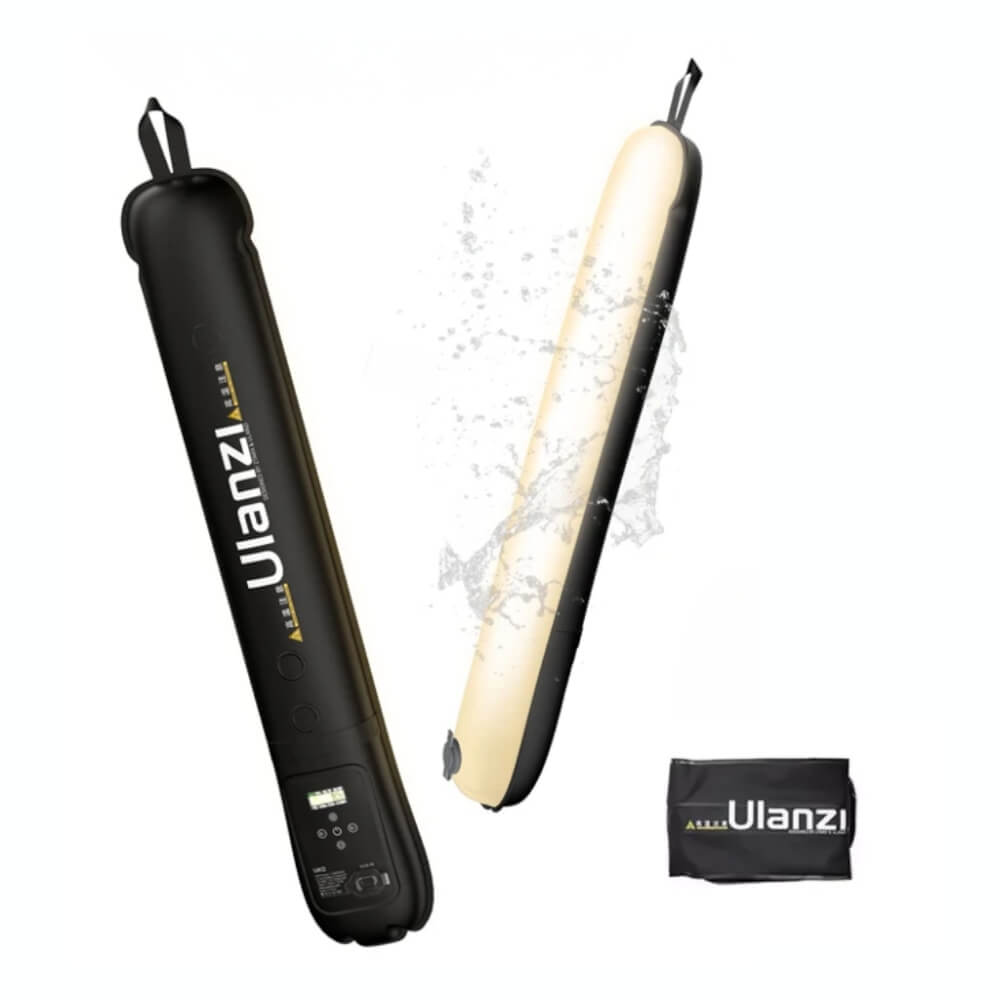 ไฟ LED แบบเป่าลม ULANZI UA12 กำลังไฟ 12W ขนาดพกพา สีดำ ไฟเซลฟี่ ไฟถ่ายภาพ ไฟถ่ายสินค้า_0