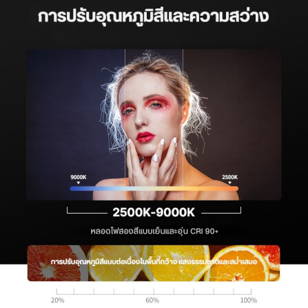 ด้ามจับมือถือพร้อมไฟ LED ULANZI URIG LIGHT ขนาดพกพา สีดำ อุปกรณ์ถ่ายคอนเทนต์ เซลฟี่_3