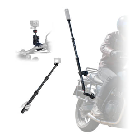 แขนจับ ไม้ล่องหน ติดมอเตอร์ไซค์ ULANZI VL03 รองรับ INSTA360 GOPRO สีดำ_0