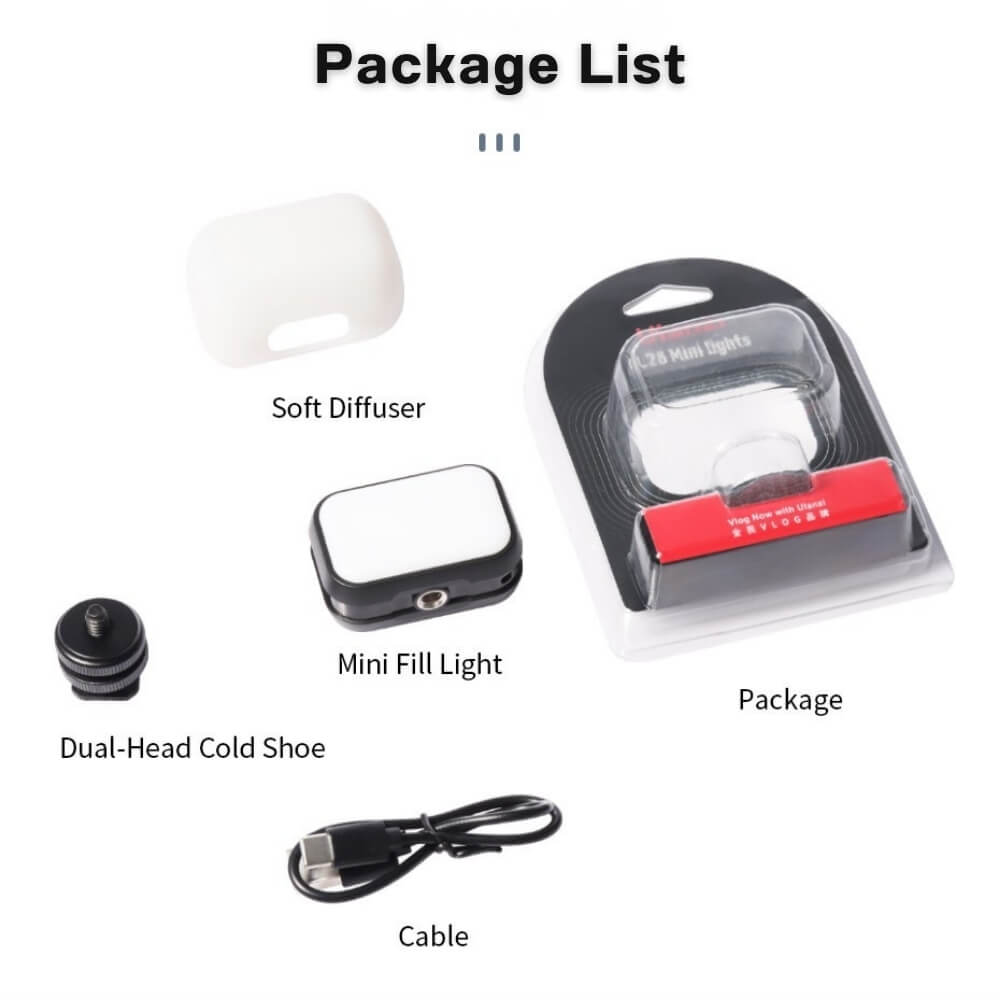 ไฟ LED อเนกประสงค์ ULANZI VL28 ขนาดพกพา สีดำ_10